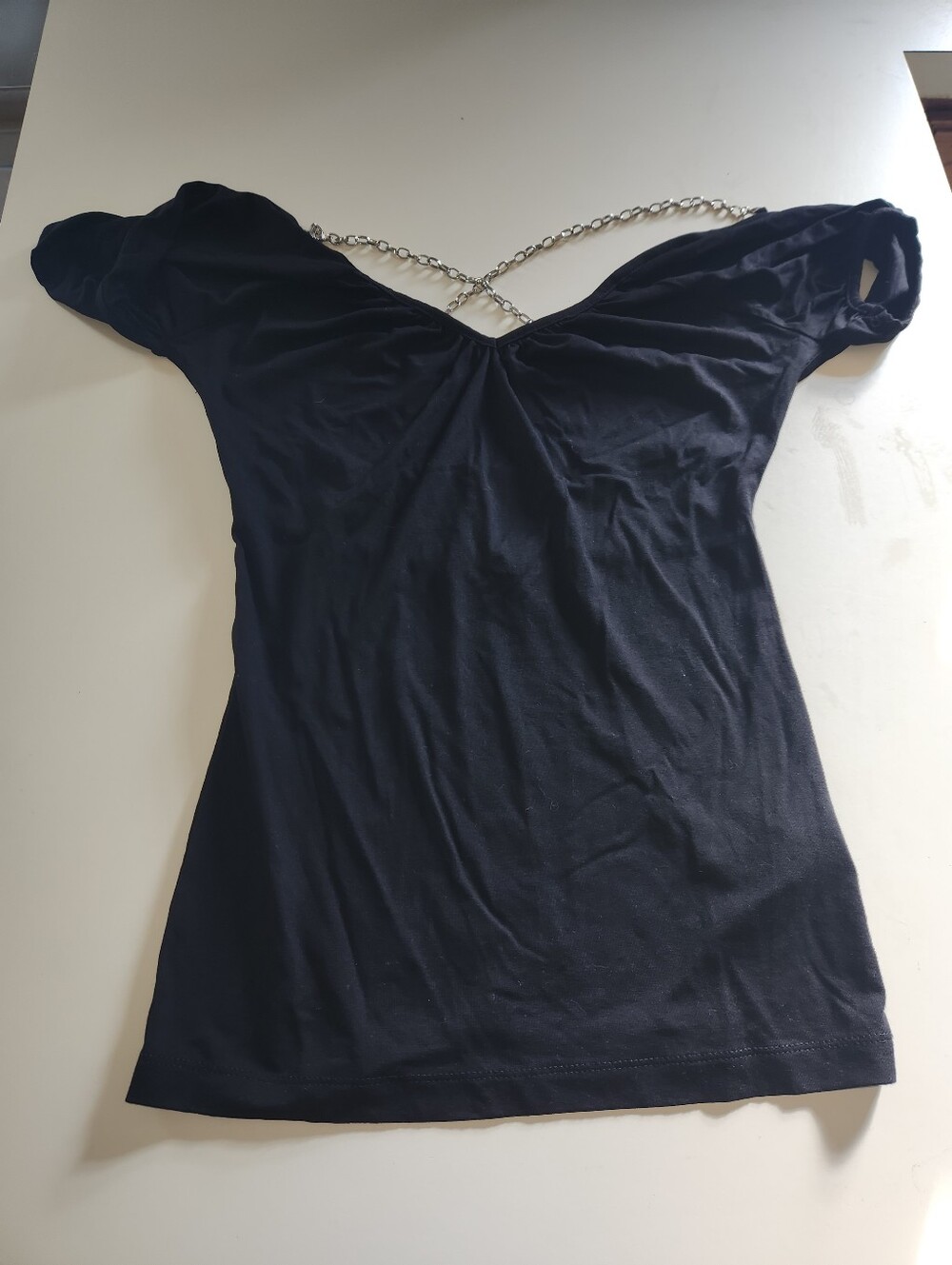 Women's Top Studio Black Women's Off-Shoulder Top